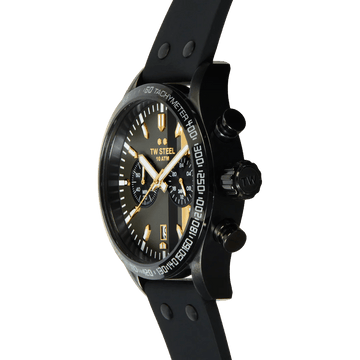 TW Steel Black Rubber Sports Men's Watch | VS122 | Time Watch Specialists
